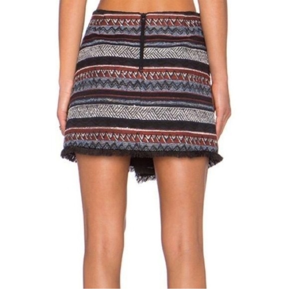 SAM EDELMAN Prairie Dreamer Aztec wrap skirt - Picture 2 of 8